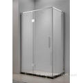 Cabine de douche de forme rectangulaire